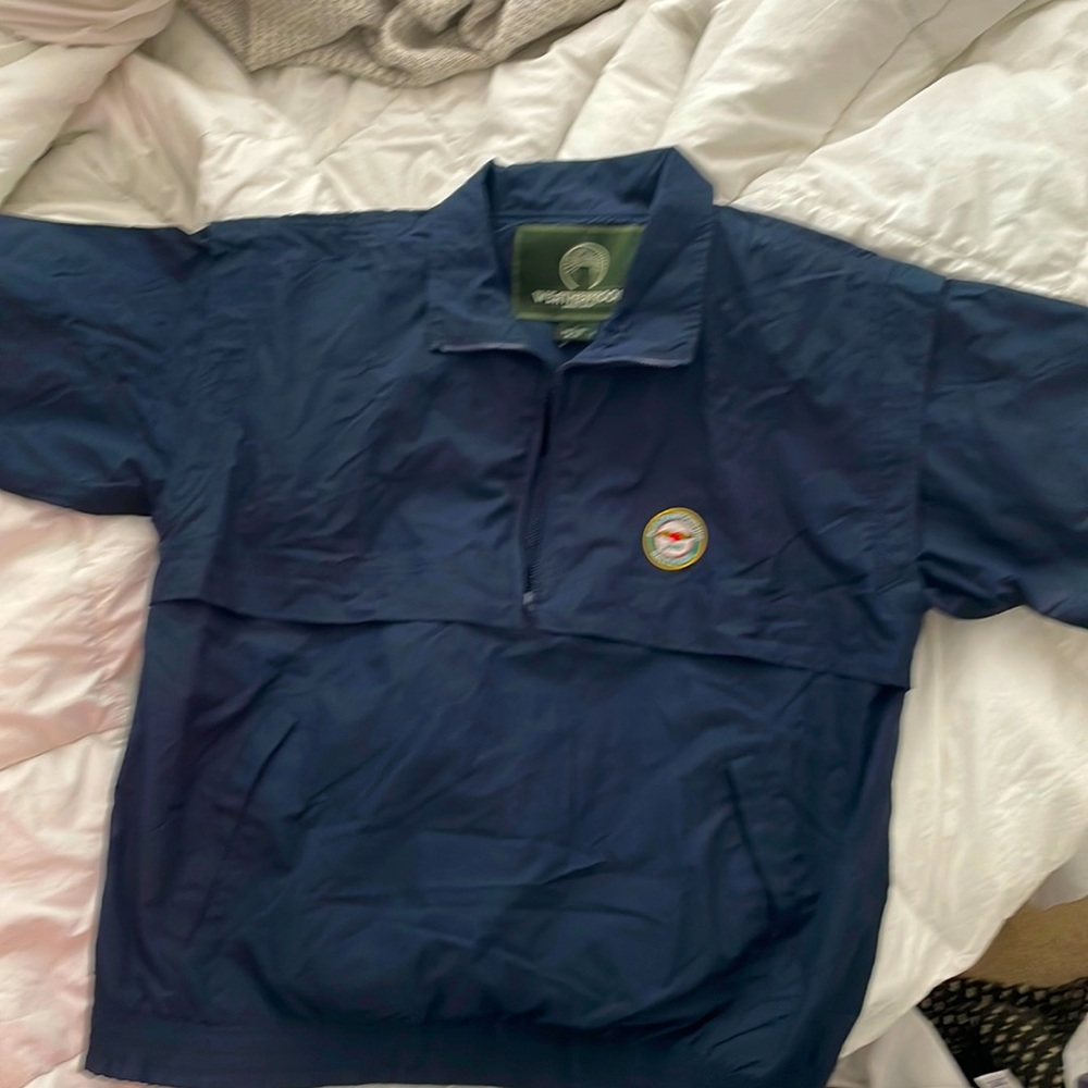 Weatherproof Men's Jacket Garment Company 2005 PGA Championship Baltusrol Blue L